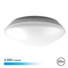 APLIQUE LED TECHO REDONDO 30W 3000LM LUZ FRIA SERIE SATURNO ELBAT - EB0366