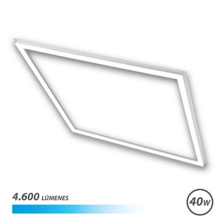 PANEL CON MARCO LED 60X60 40W 4600LM LUZ FRIA ELBAT - EB0369