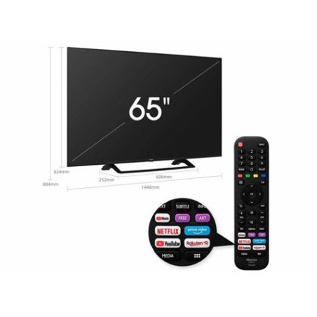 TELEVISOR HISENSE 65A7300F 65" | ULTRA HD 4K | SMART TV | WIFI