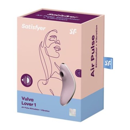 SUCCIONADOR CON VIBRACION VULVA LOVER VIOLETA SATISFYER