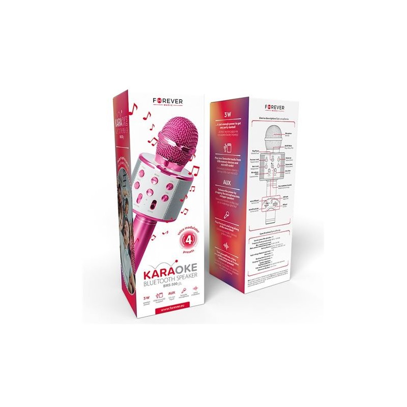 MICROFONO KARAOKE BLUETOOTH BMS-300...