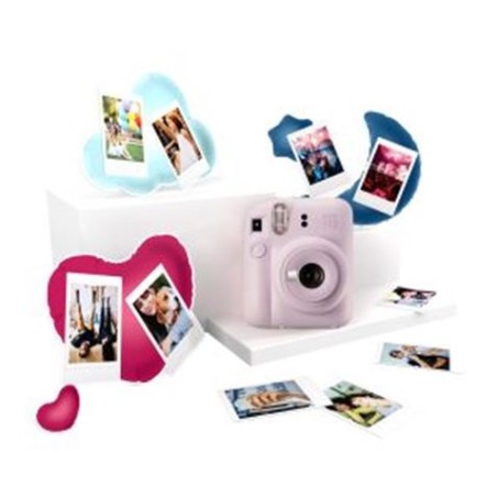 PACK BEST MEMORIES CAMARA INSTANTANEA INSTAX MINI 12 MORADA FUJIFILM
