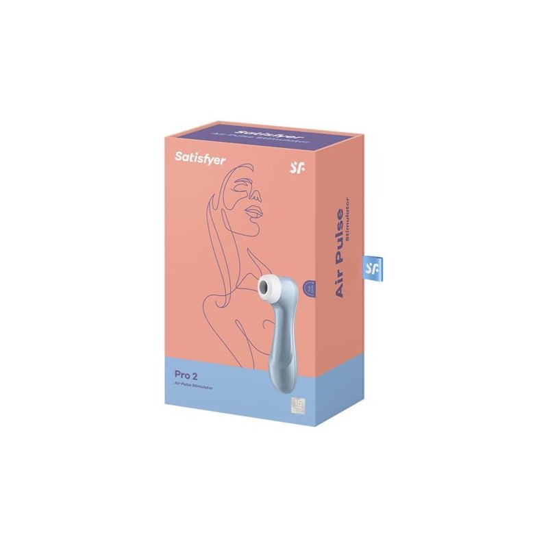 SATISFYER PRO 2+ VIBRACION AZUL GEN 2