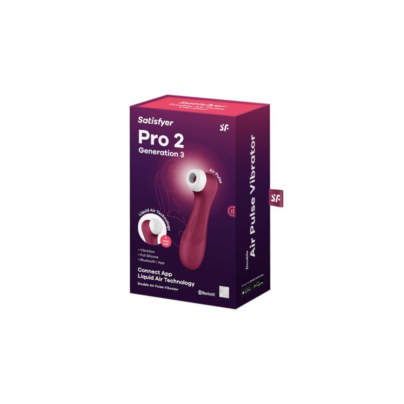 SATISFYER PRO 2 GEN 3 LIQUID AIR ROJO...