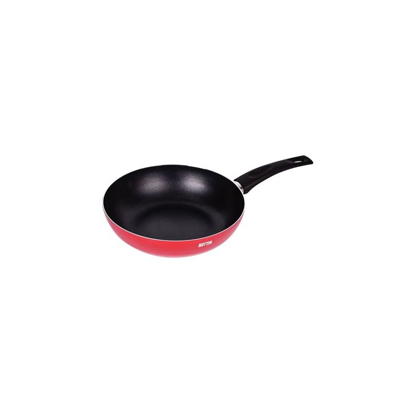SARTEN WOK 28CM ROJA SOFT QUTTIN