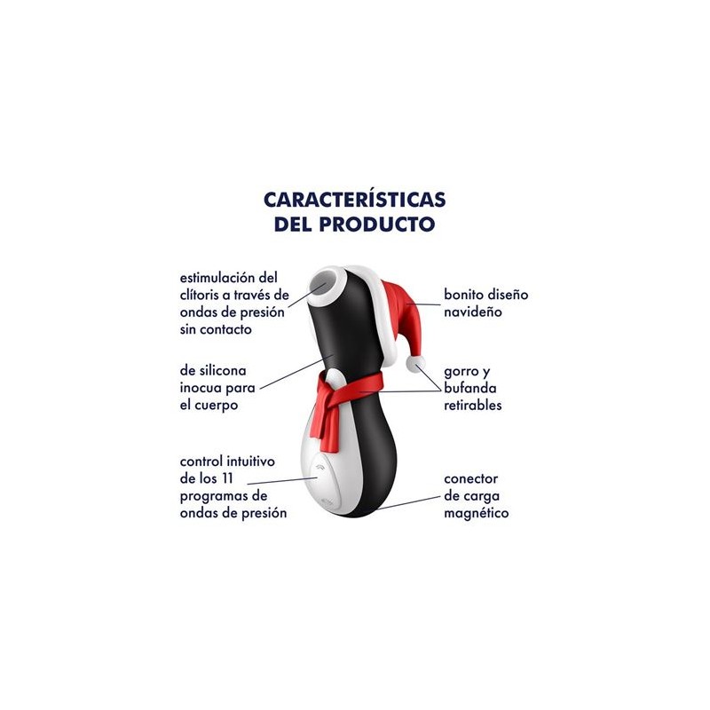 SUCCIONADOR DE CLÍTORIS PRO PENGUIN...