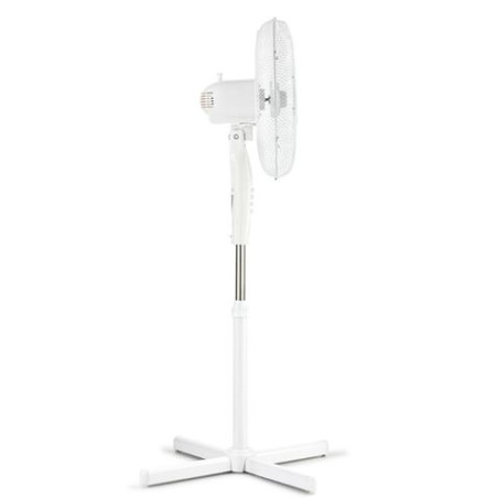 VENTILADOR DE PIE BASE CRUZADA 5 ASPAS 45W