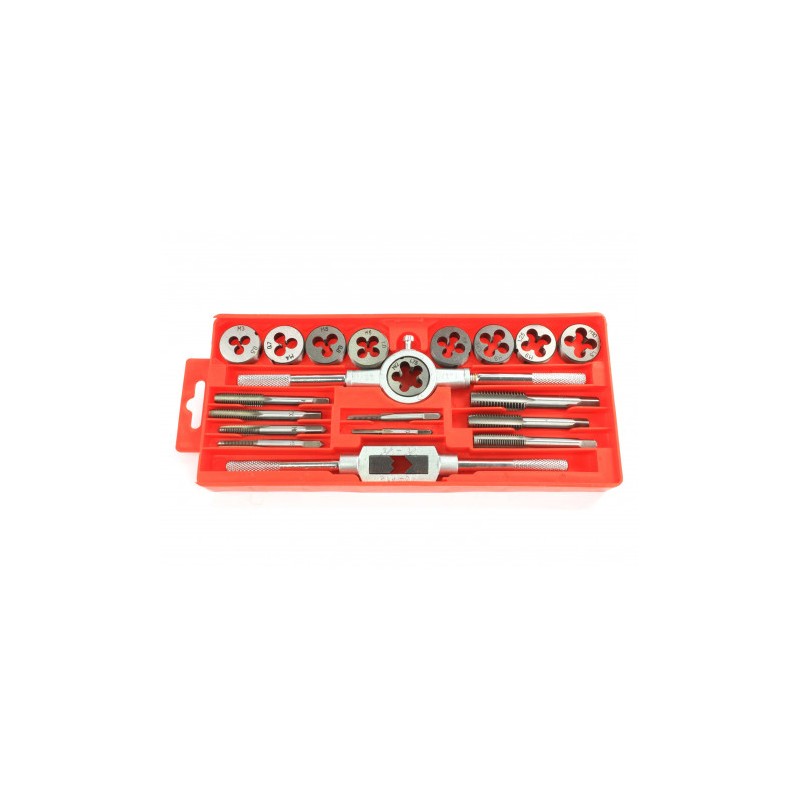 JUEGO MACHOS Y COJINETES 20 PCS MADER