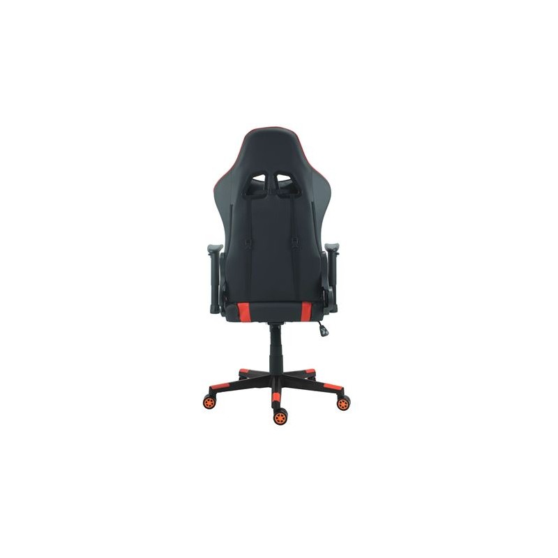 SILLA GAMING SERIE DRAGÓN ROJA CROMAD