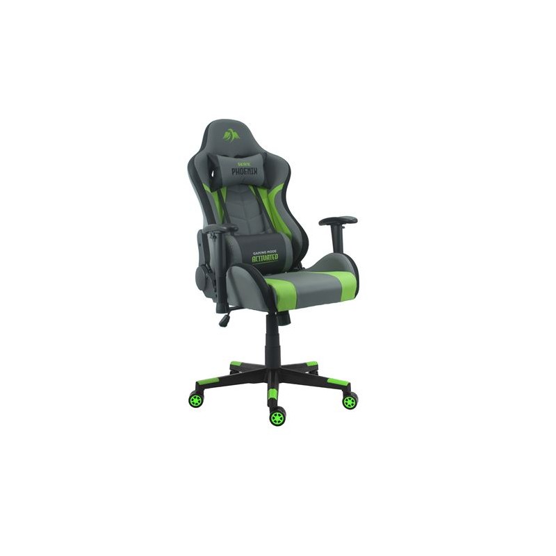 SILLA GAMING SERIE PHOENIX VERDE CROMAD