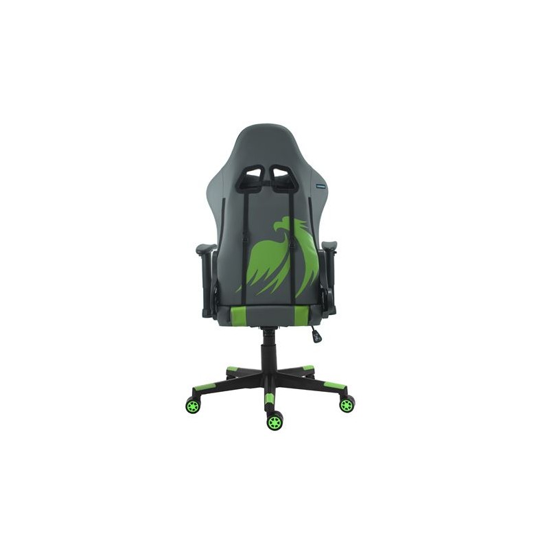 SILLA GAMING SERIE PHOENIX VERDE CROMAD