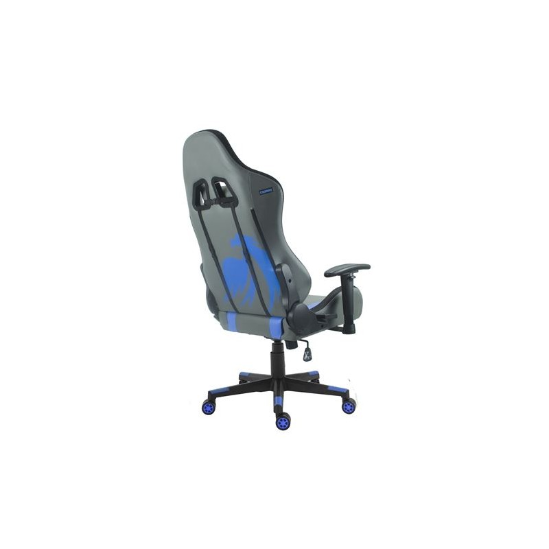 SILLA GAMING SERIE PHOENIX AZUL CROMAD