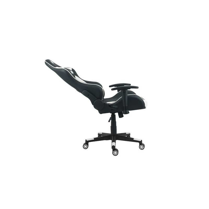 SILLA GAMING SERIE DRAGÓN BLANCA CROMAD