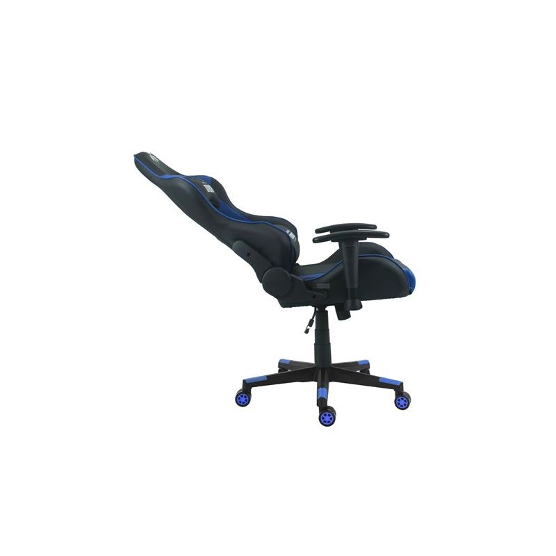 SILLA GAMING SERIE DRAGÓN AZUL CROMAD