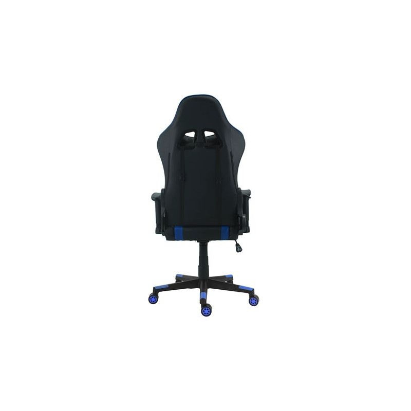 SILLA GAMING SERIE DRAGÓN AZUL CROMAD