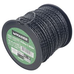 NYLON CORTE REDONDO DESBROZADORA 4mmX163mts. MADER - 90443