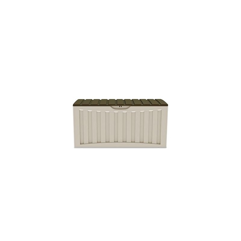 BAUL RESINA MARRON BEIGE 340LITROS...