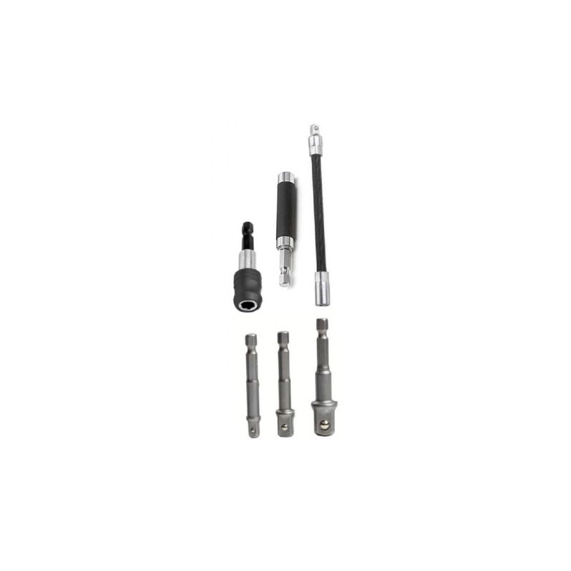 JUEGO 6 PCS ADAPTADORES LLAVE DE VASO...