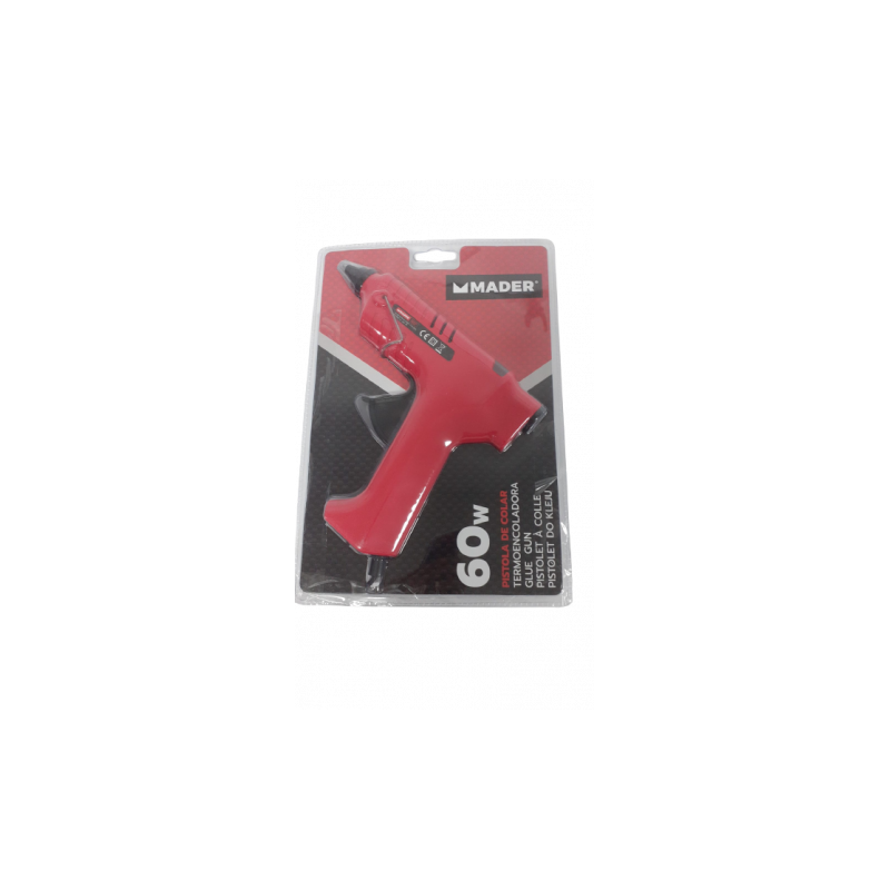 PISTOLA DE SILICONA ELECTRICA 60W MADER