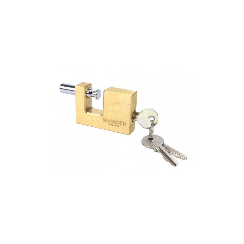 CANDADO LATON, 70 MM MADER