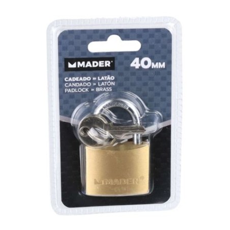 CANDADO LATON, 40 MM MADER