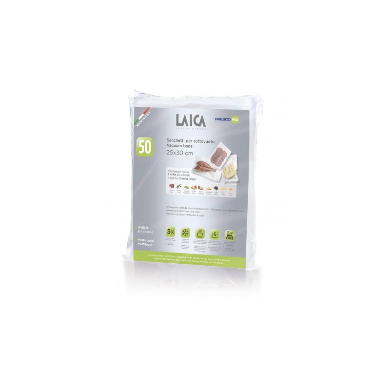 PACK 50 BOLSAS ENVASAR AL VACIO 25X30...