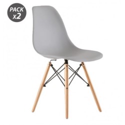 PACK 2 SILLAS DESIGN D100...