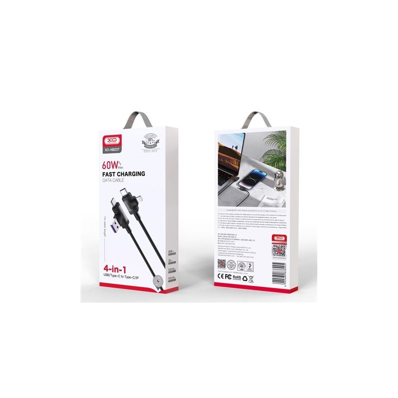 CABLE NB237 CARGA RAPIDA 4 EN 1 |...