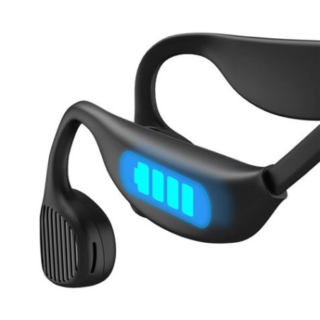 AURICULAR BLUETOOTH BS31 | CONDUCCIÓN OSEA NEGRO XO