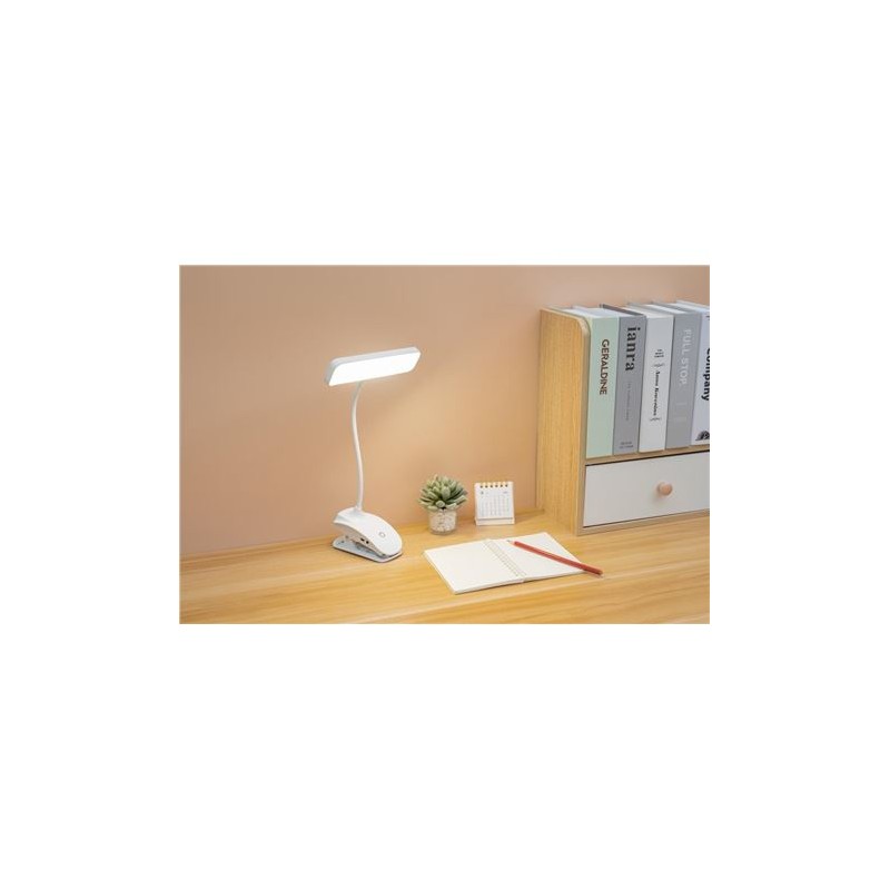 LAMPARA LED CON BATER Y PINZA | 3...