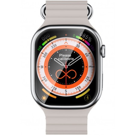 SMARTWATCH W8 PRO 2.01" | LLAMADAS BT | PLATA XO