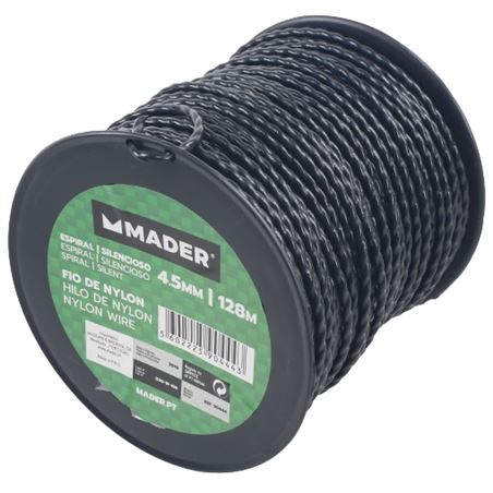 NYLON CORTE REDONDO DESBROZADORA 4.5mmX128mts MADER - 90444