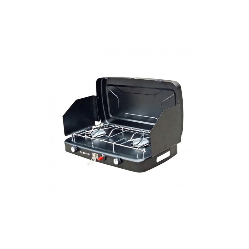 COCINA DE GAS 2 FUEGOS + PROTECTORES...