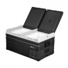 NEVERA PORTATIL CON COMPRESOR LG 107 LITROS DOBLE ZONA MUVIP