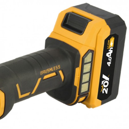 RADIAL 115MM S/CARBONES 20V | BATERIA 4AH BLIM