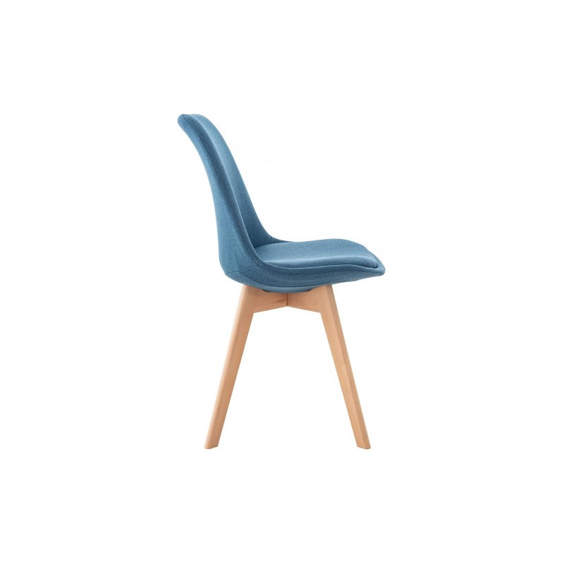 PACK 2 SILLAS DESIGN D400 TELA AZUL...