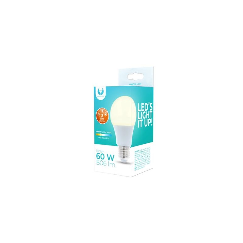BOMBILLA LED A60 E27 10W 4500K 806LM...