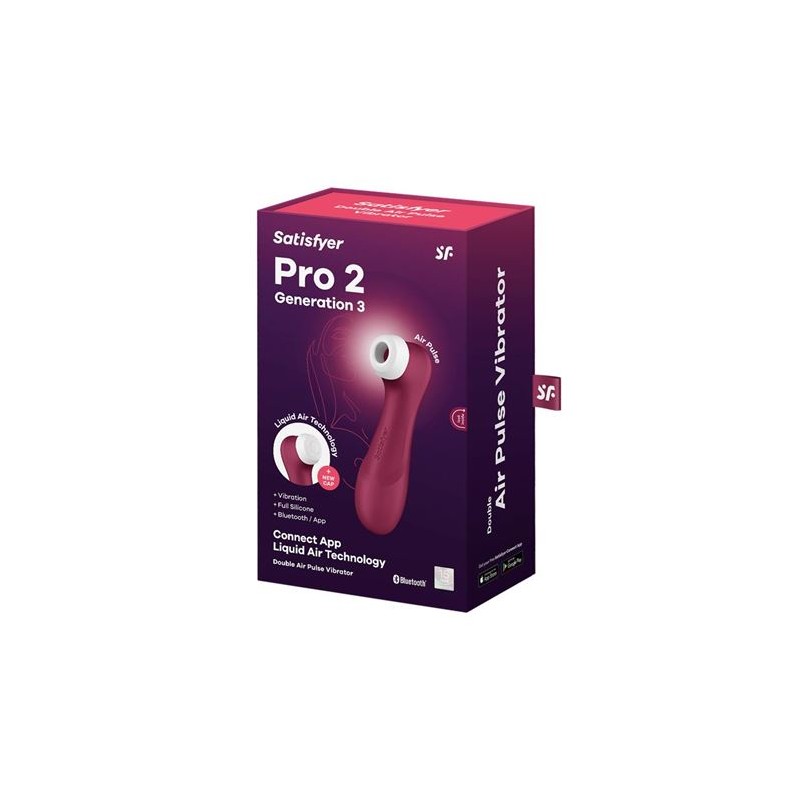 SATISFYER PRO 2 GEN 3 LIQUID AIR ROJO...