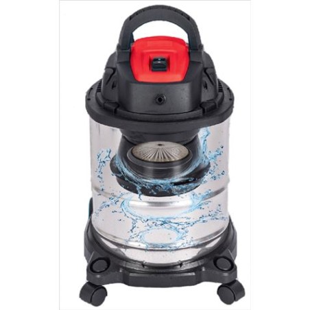 ASPIRADOR POLVO / LIQUIDOS 20 LITROS 1400W (ESPECIAL TAPICERIAS) MADER