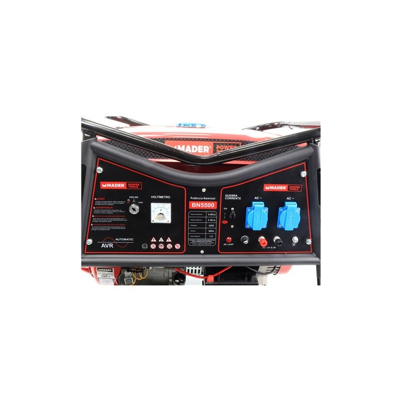 GENERADOR MONOFÁSICO 5.5KVA MADER