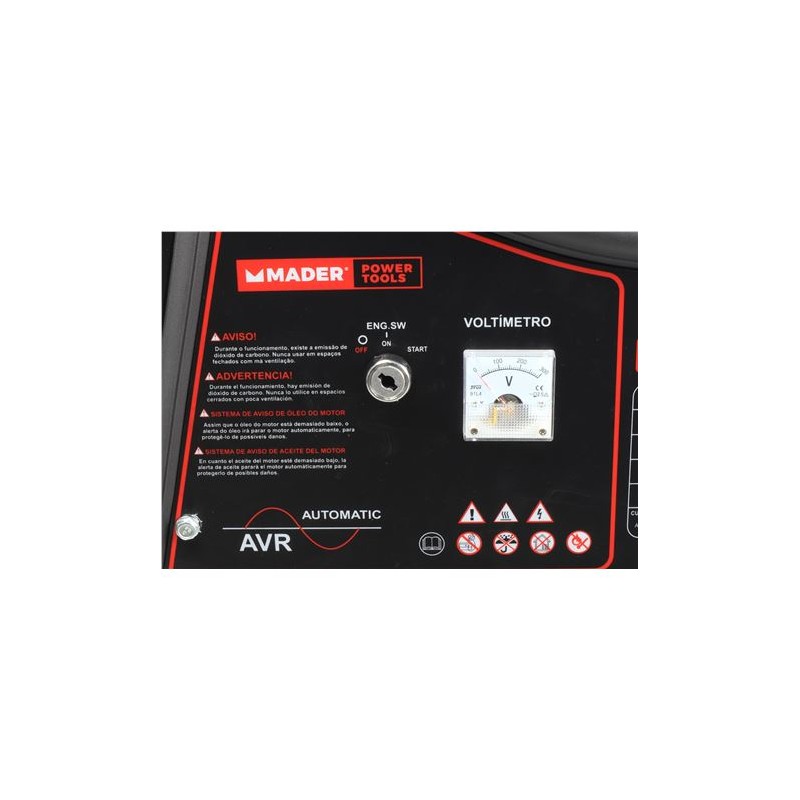 GENERADOR MONOFÁSICO 5.5KVA MADER