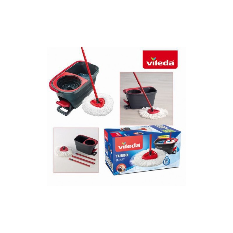 PACK CUBO+FREGONA TURBO SMART VILEDA