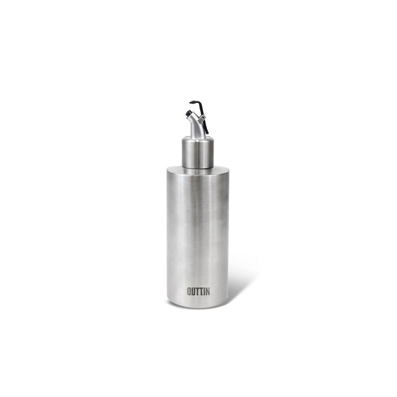 ACEITERA 350ML INOX CON TAPON QUTTIN