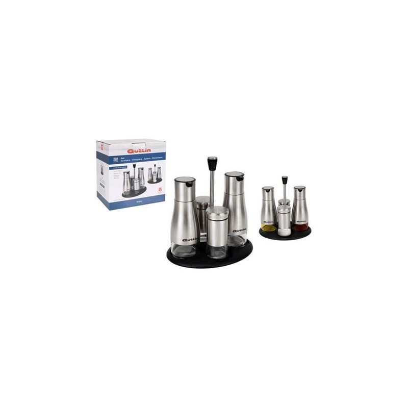 SET ALIÑO 4 PIEZAS CON SOPORTE INOX...