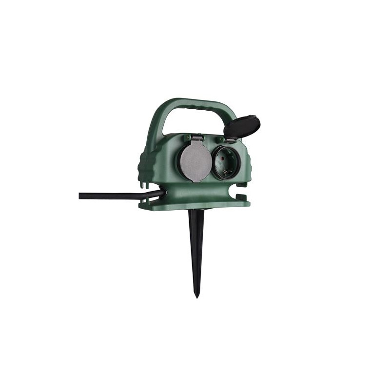 BASE MULTIPLE 4 TOMAS CON TAPA IP44...