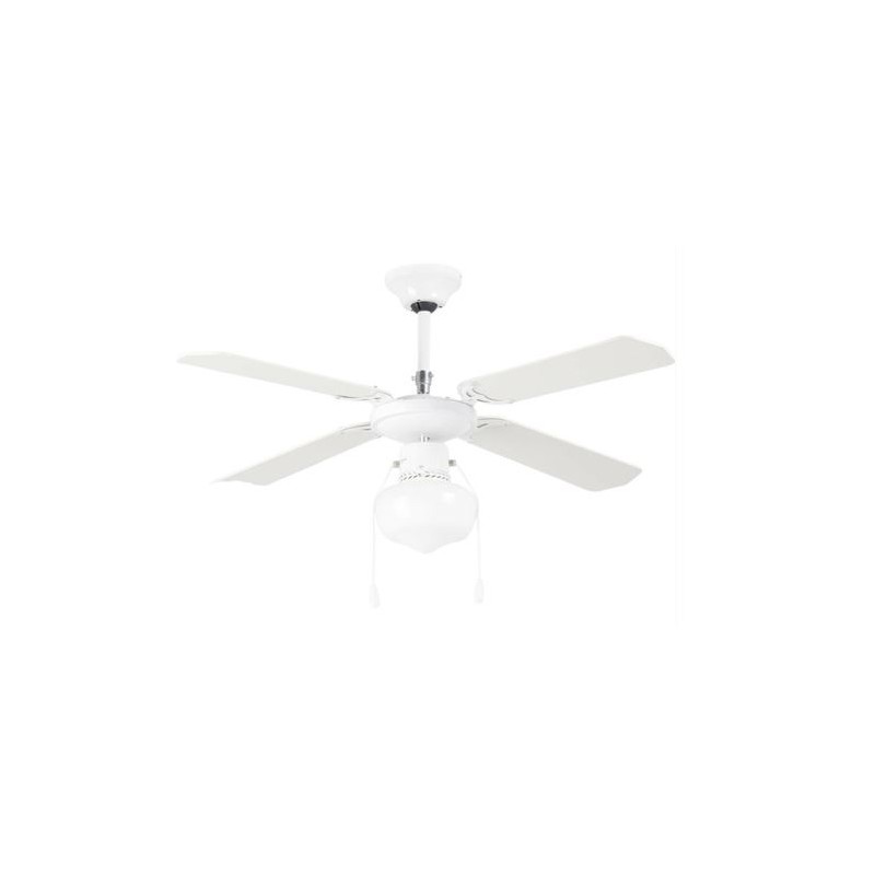 VENTILADOR DE TECHO BLANCO CON...