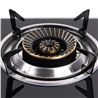 COCINA GAS INOX 2 FUEGOS CRISTAL TEMPLADO MUVIP - MV0384-1