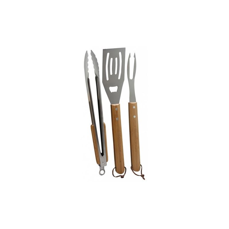 KIT UTENSILIOS BARBACOA 3 PIEZAS...