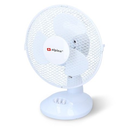 VENTILADOR SOBREMESA 23W 23CM DIAMETRO ALPINA