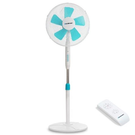 VENTILADOR DE PIE 5 ASPAS 45W CON MANDO BLAUPUNKT